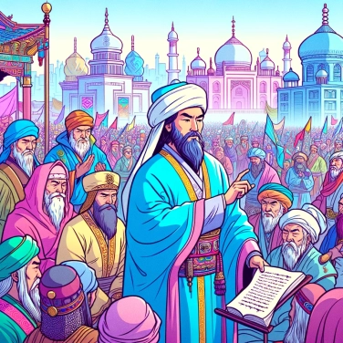 Explique por que Genghis Khan permitiu a liberdade de religião em seu império?