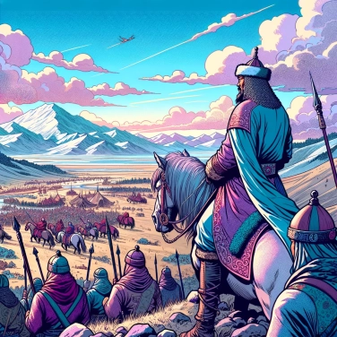 Explique por que Gengis Khan conquistou um território tão vasto?