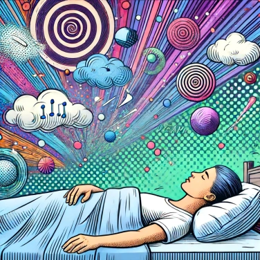 Explique por que nossos sonhos às vezes incluem sensações físicas experimentadas durante o sono?