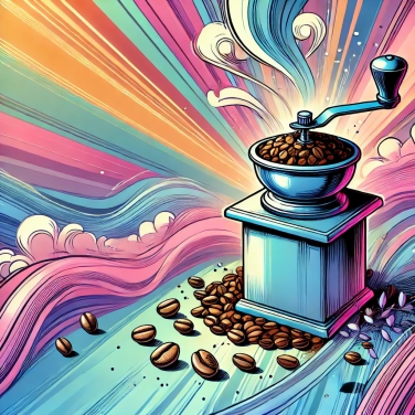 Explique por que o café tem um cheiro tão distinto quando é moído fresco?