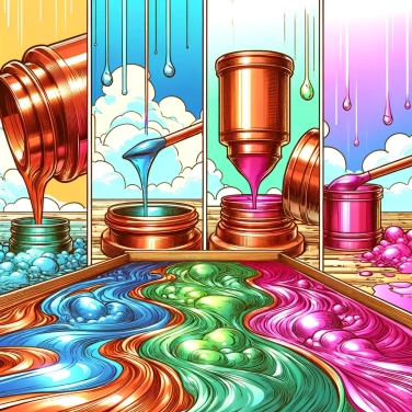 Explique por que o cobre muda de cor ao longo do tempo?