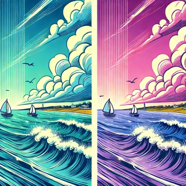 Explique por que o mar fica calmo pelo vento em alto mar e agitado perto da costa?