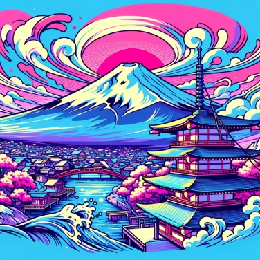 Explique por que o Monte Fuji é considerado sagrado no Japão?