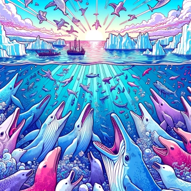 Explique por que o Oceano Austral é um dos lugares mais ruidosos do planeta?