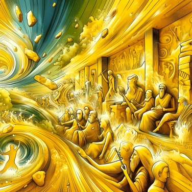 Explique por que o ocre amarelo é utilizado há milênios?