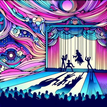 Explique por que o teatro de sombras é uma forma de arte tão fascinante e misteriosa?