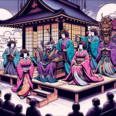 Explique por que o teatro Nô é tão codificado no Japão?