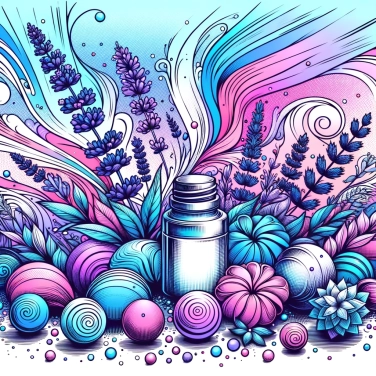 Explique por que o uso de óleos essenciais como a lavanda pode favorecer o relaxamento e a tranquilidade?