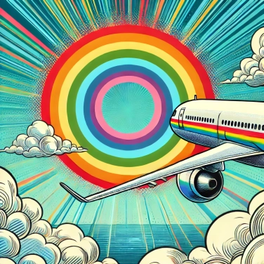 Explique por que os arco-íris às vezes podem aparecer em círculo completo a partir de um avião?