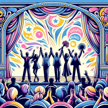 Explique por que os atores de teatro saúdam dizendo Bravo no final de uma apresentação?