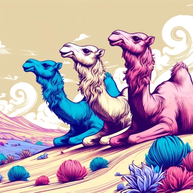 Explique por que os camelos têm corcovas?