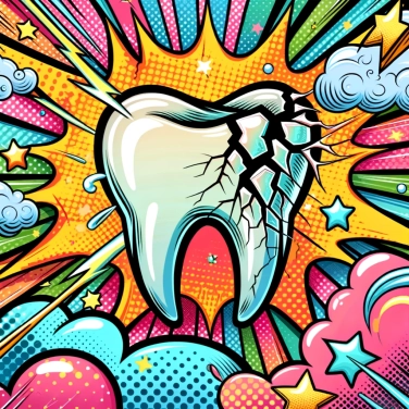Explique por que os dentes se quebram?