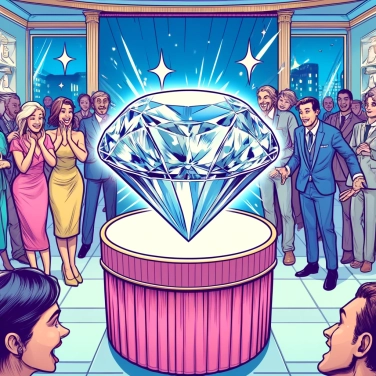 Explique por que os diamantes são caros?