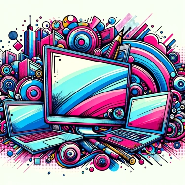 Explique por que os ecrãs de computador são retangulares e não redondos?