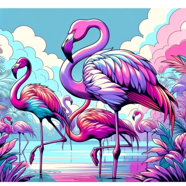 Explique por que os flamingos frequentemente se mantêm em uma perna?