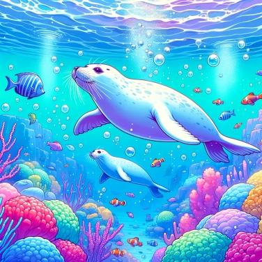 Explique por que os focas têm narinas que se fecham debaixo d'água?