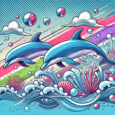Explique por que os golfinhos conseguem nadar tão rapidamente?