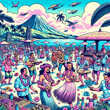 Explique por que os havaianos celebram o festival do Aloha?