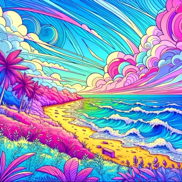 Explique por que os humanos sentem tanta paz ao observar o oceano?