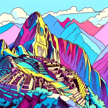 Explique por que os Incas construíram Machu Picchu tão alto nas montanhas?