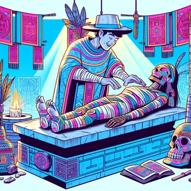 Explique por que os incas mumificavam seus mortos?