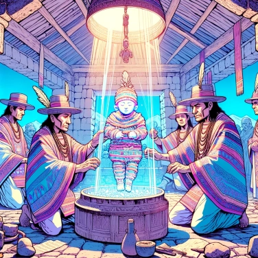 Explique por que os Incas praticavam o ritual da mumificação de crianças?
