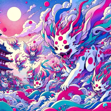 Explique por que os japoneses acreditam em yokai (criaturas sobrenaturais)?
