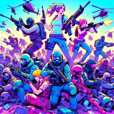 Explique por que os jogos de vídeo do tipo Battle Royale são tão populares?