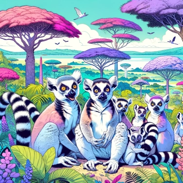 Explique por que os lêmures de Madagascar não são encontrados em nenhum outro lugar?