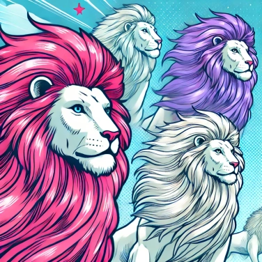 Explique por que os leões machos têm juba?