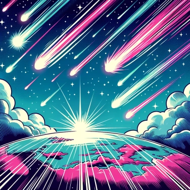 Explique por que os meteoros brilham quando entram na atmosfera terrestre?