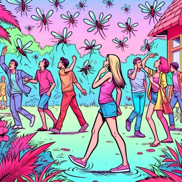 Explique por que os mosquitos preferem picar algumas pessoas em vez de outras?