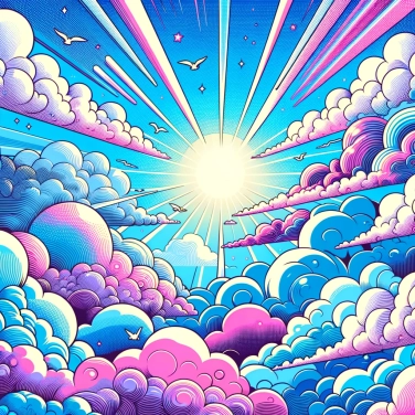 Explique por que os nuvens são brancas aparentemente?
