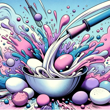 Explique por que os ovos são usados como agente de ligação em muitas receitas?