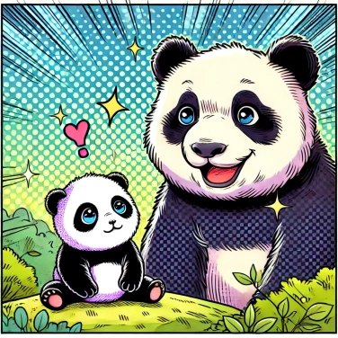 Explique por que os pandas gigantes nascem tão pequenos em comparação com o tamanho adulto deles?
