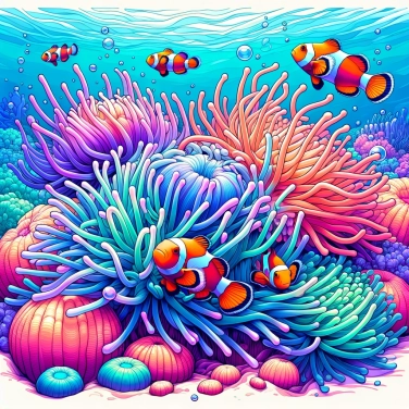 Explique por que os peixes-palhaço vivem em simbiose com as anêmonas do mar?