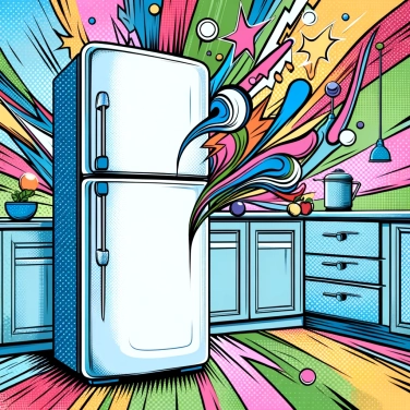 Explique por que os refrigeradores fazem barulho ao funcionar?