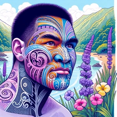 Explique por que os tatuagens faciais tradicionais dos Maoris são tão importantes em sua cultura?