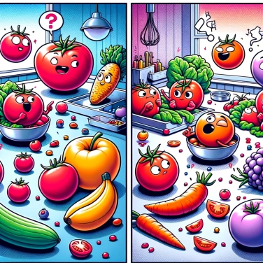 Explique por que os tomates são frequentemente chamados de legumes, mesmo sendo frutas?