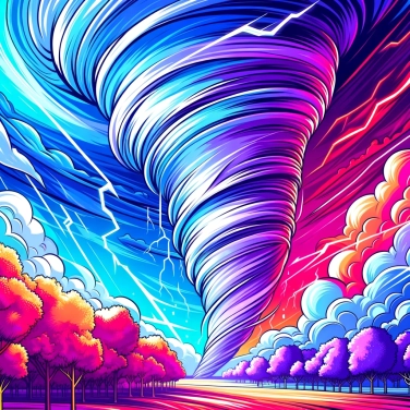 Explique por que os tornados se formam frequentemente após fortes calor?