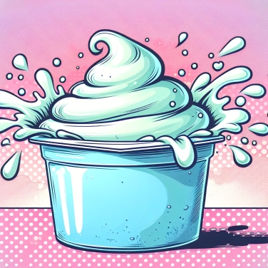 Explique por que um iogurte incha se ficar tempo demais no calor?